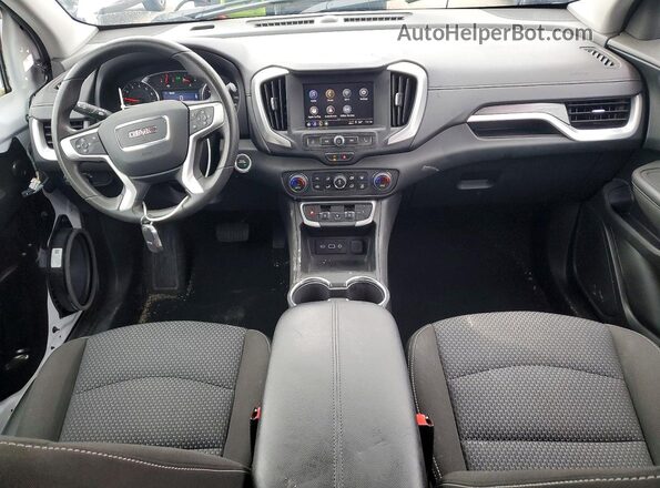 3GKALMEG4PL129806 2023 GMC TERRAIN White Widok deski rozdzielczej