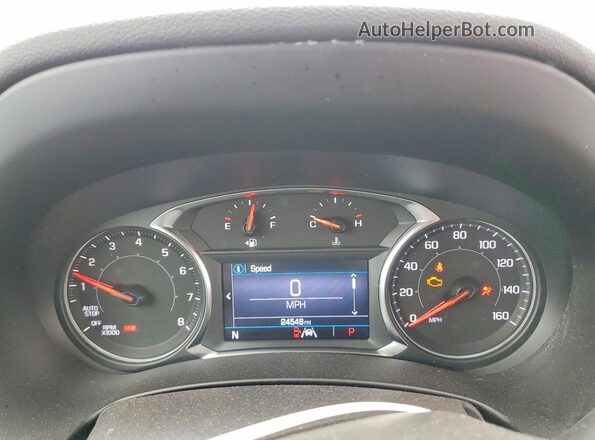 3GKALMEG4PL129806 2023 GMC TERRAIN White Widok zestawu wskaźników