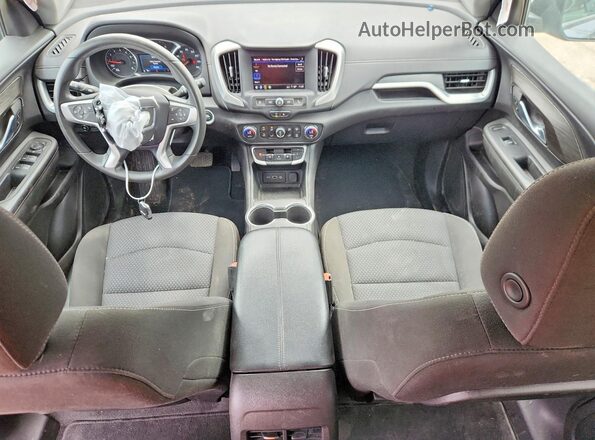 3GKALMEG4RL122969 2024 GMC TERRAIN Gray Dashboard view