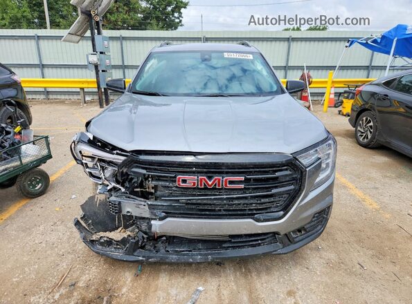 3GKALMEG4RL122969 2024 GMC TERRAIN Gray Front view
