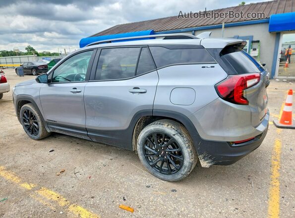 3GKALMEG4RL122969 2024 GMC TERRAIN Gray Rear left