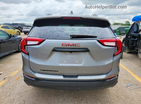 3GKALMEG4RL122969 2024 GMC TERRAIN Gray Rear view