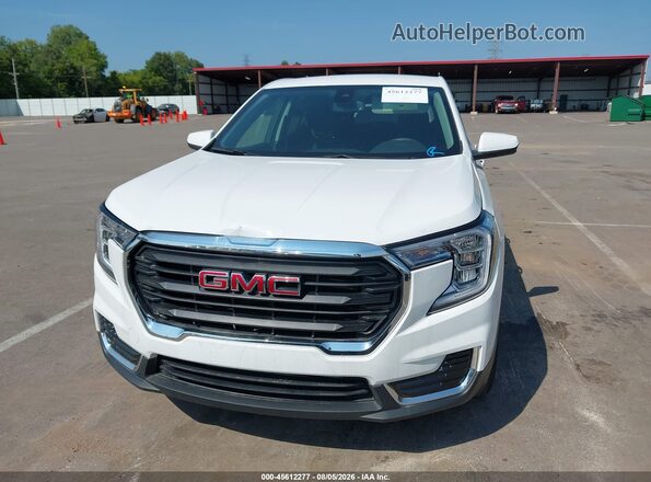 3GKALMEG4RL390629 2024 GMC TERRAIN White Вид щитка приладів