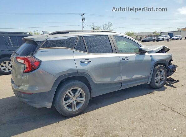 3GKALMEG5PL180781 2023 GMC TERRAIN Gray უკანა მარჯვენა