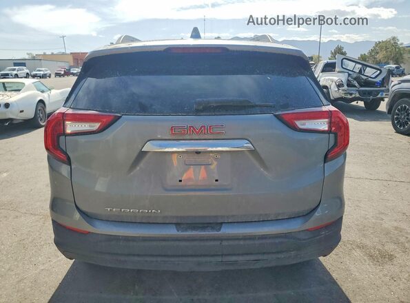 3GKALMEG5PL180781 2023 GMC TERRAIN Gray უკანა ხედი