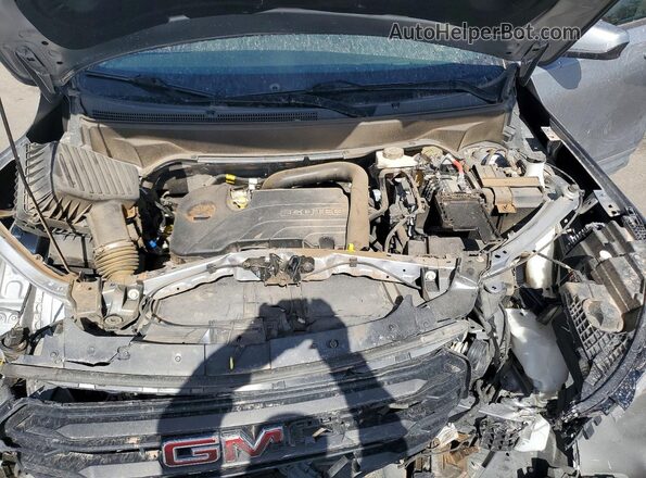3GKALMEG5PL180781 2023 GMC TERRAIN Gray ძრავის განყოფილების ხედი