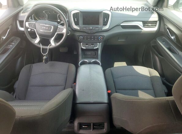 3GKALMEG5RL352407 2024 GMC TERRAIN Белый Вид панели приборов