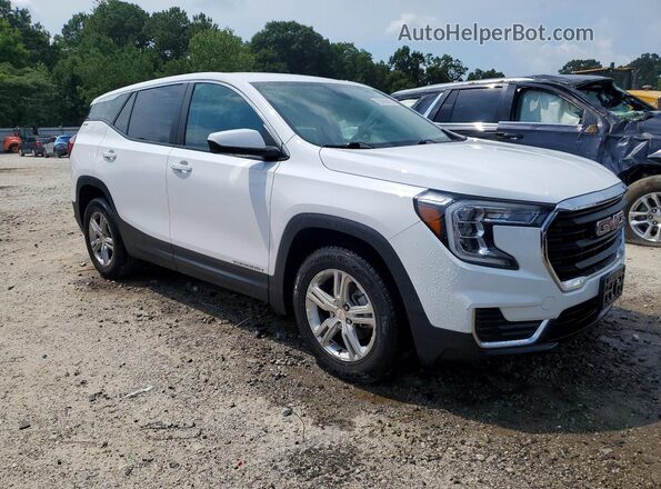 3GKALMEG5RL352407 2024 GMC TERRAIN Белый Передняя правая четверть