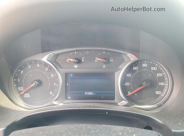 3GKALMEG5RL352407 2024 GMC TERRAIN Белый Вид щитка приборов