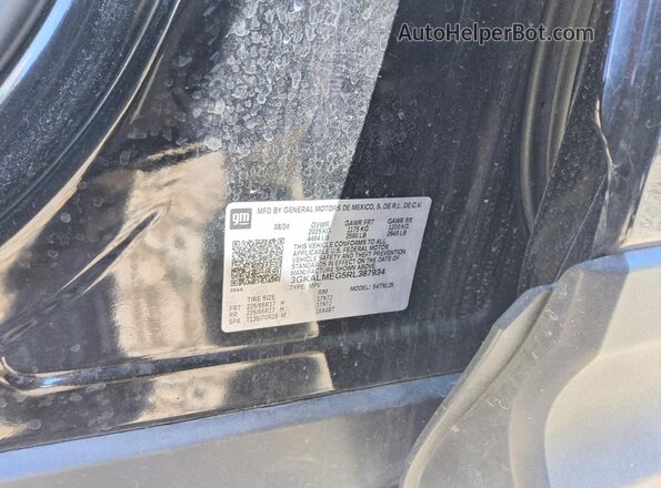 3GKALMEG5RL387934 2024 GMC TERRAIN Black Դիմացի տեսք