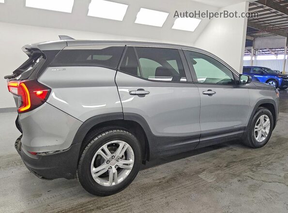 3GKALMEG5RL389974 2024 GMC TERRAIN Gray უკანა მარჯვენა