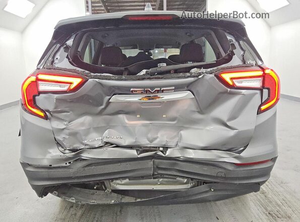 3GKALMEG5RL389974 2024 GMC TERRAIN Gray უკანა ხედი
