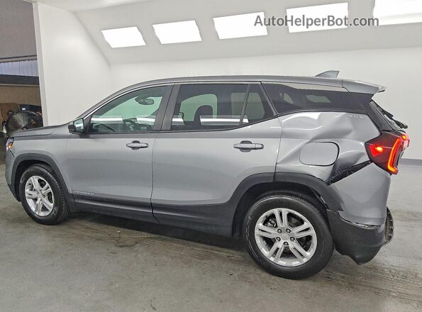 3GKALMEG5RL389974 2024 GMC TERRAIN Gray უკანა მარცხენა