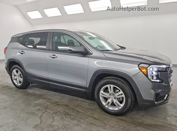 3GKALMEG5RL389974 2024 GMC TERRAIN Gray წინა მარჯვენა