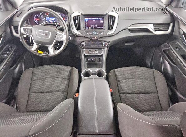 3GKALMEG5RL389974 2024 GMC TERRAIN Gray წინა პანელის ხედი