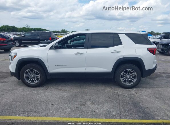 3GKALMEG5TL349546 2026 GMC TERRAIN White Widok wnętrza 360 stopni