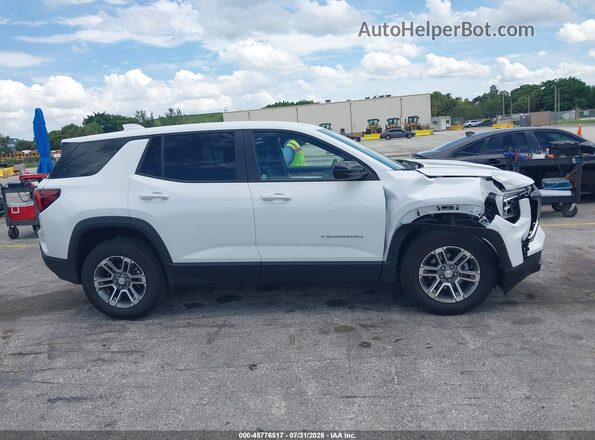 3GKALMEG5TL349546 2026 GMC TERRAIN White Widok wnętrza z tyłu