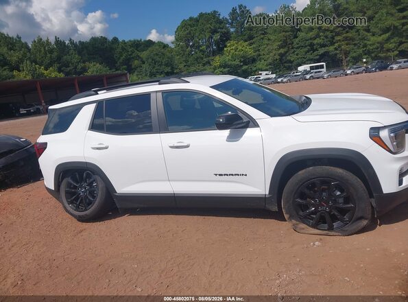 3GKALMEG5TL527116 2026 GMC TERRAIN White Vista del cuadro de instrumentos