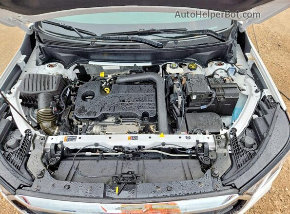 3GKALMEG6PL135946 2023 GMC TERRAIN Белый Вид подкапотного пространства