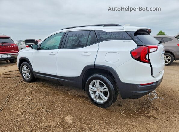 3GKALMEG6PL135946 2023 GMC TERRAIN Белый Задняя левая четверть