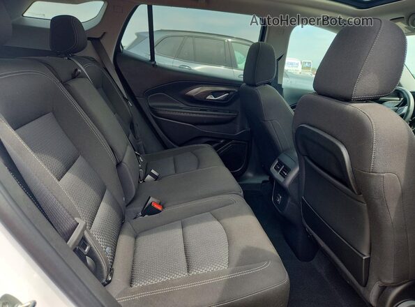3GKALMEG6PL135946 2023 GMC TERRAIN Белый Вид задней части салона