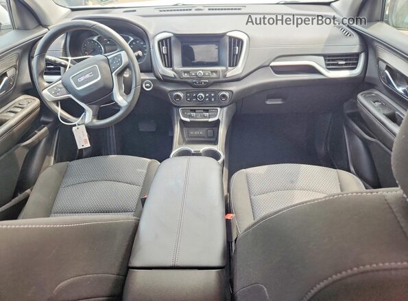 3GKALMEG6PL135946 2023 GMC TERRAIN Белый Вид панели приборов