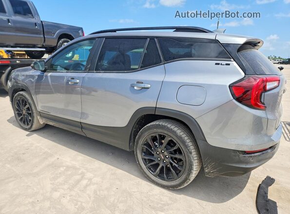 3GKALMEG6PL272062 2023 GMC TERRAIN Silver Հետևի ձախ