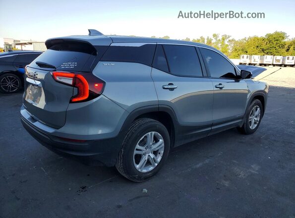 3GKALMEG6RL316323 2024 GMC TERRAIN Gray Tył prawy