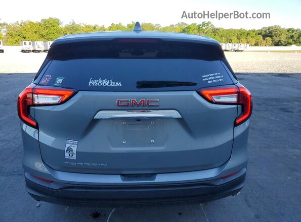 3GKALMEG6RL316323 2024 GMC TERRAIN Gray Widok z tyłu