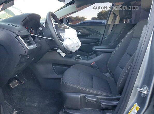 3GKALMEG6RL316323 2024 GMC TERRAIN Gray Widok wnętrza z przodu