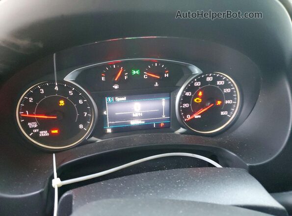 3GKALMEG6RL316323 2024 GMC TERRAIN Gray Widok zestawu wskaźników