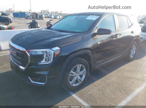 3GKALMEG6RL345675 2024 GMC TERRAIN Black Przód lewy