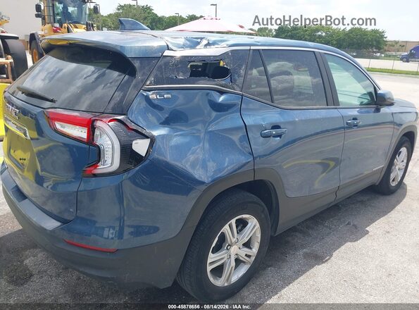 3GKALMEG6RL366493 2024 GMC TERRAIN Blue Դիմացի տեսք