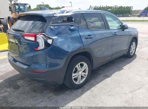 3GKALMEG6RL366493 2024 GMC TERRAIN Blue Հետևի աջ