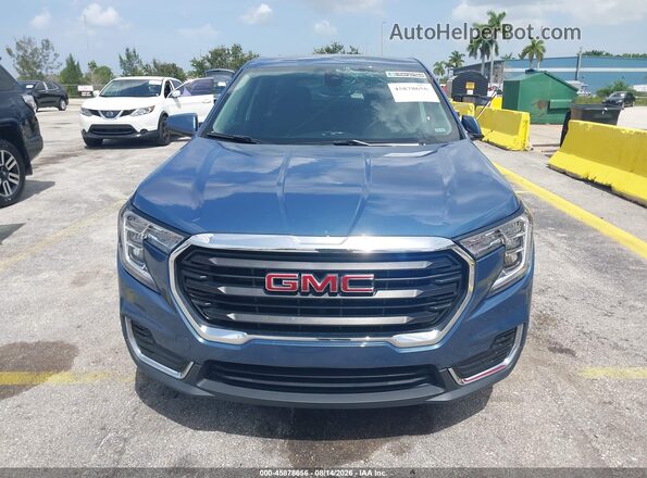 3GKALMEG6RL366493 2024 GMC TERRAIN Blue Սարքավորումների վահանակի տեսք