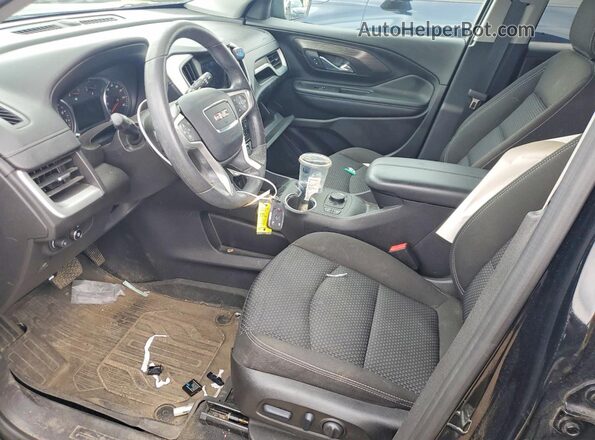 3GKALMEG7RL158056 2024 GMC TERRAIN Black წინა სალონის ხედი