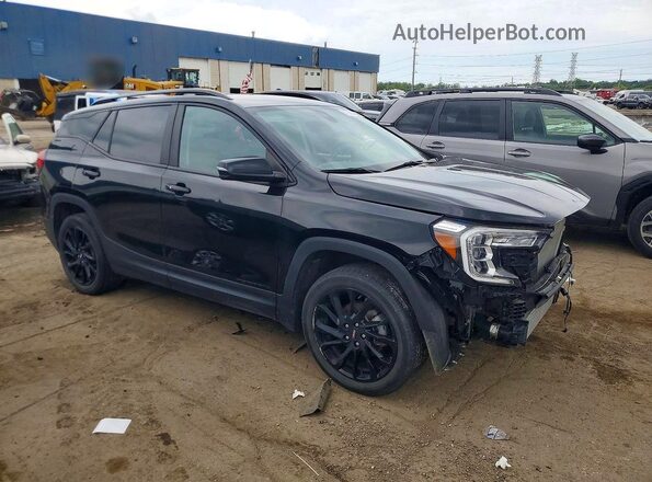 3GKALMEG7RL158056 2024 GMC TERRAIN Black წინა მარჯვენა