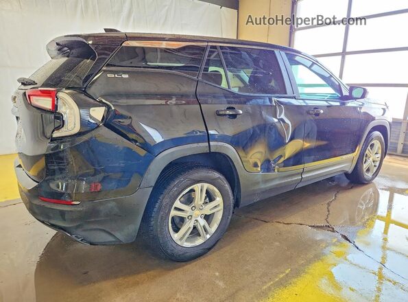 3GKALMEG7RL301166 2024 GMC TERRAIN Black უკანა მარჯვენა