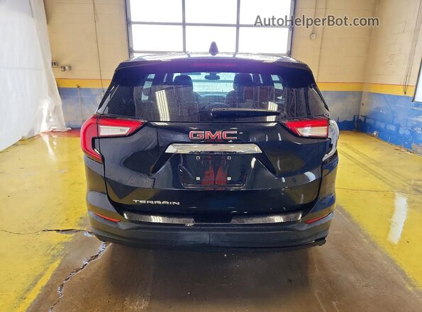 3GKALMEG7RL301166 2024 GMC TERRAIN Black უკანა ხედი
