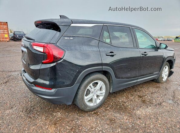 3GKALMEG7RL327802 2024 GMC TERRAIN Black Հետևի աջ