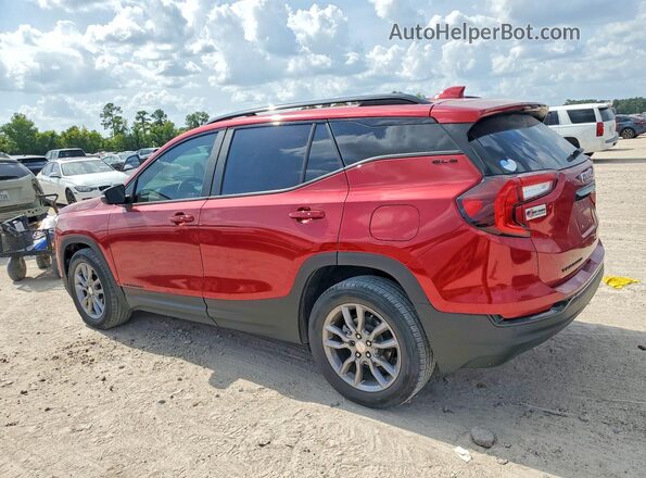 3GKALMEG7RL354997 2024 GMC TERRAIN Red Tył lewy