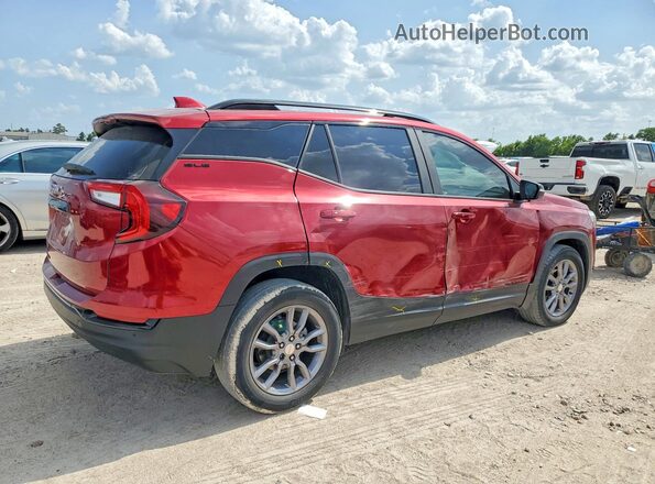 3GKALMEG7RL354997 2024 GMC TERRAIN Red Tył prawy