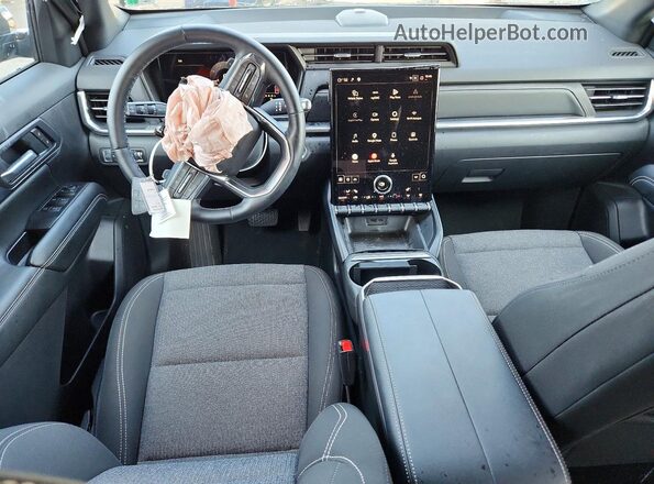 3GKALMEG8TL430072 2026 GMC TERRAIN Black Вид панелі приладів