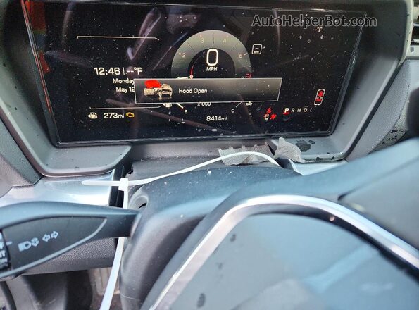 3GKALMEG8TL430072 2026 GMC TERRAIN Black Вид щитка приладів