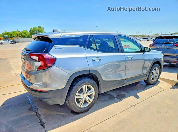 3GKALMEG9RL327056 2024 GMC TERRAIN Серый Задняя правая четверть