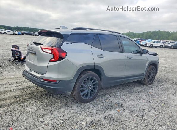 3GKALMEGXPL171851 2023 GMC TERRAIN Silver Задня права чверть