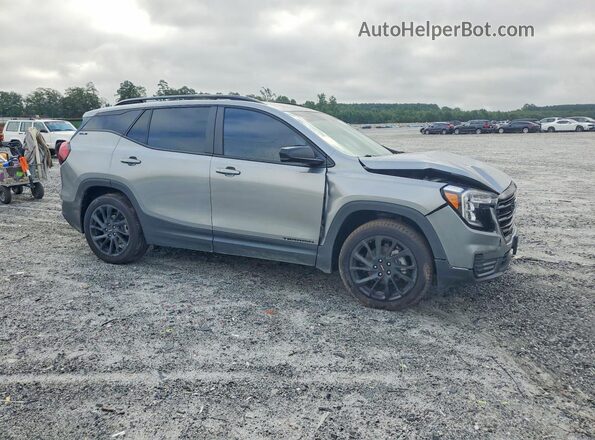 3GKALMEGXPL171851 2023 GMC TERRAIN Silver Передня права чверть