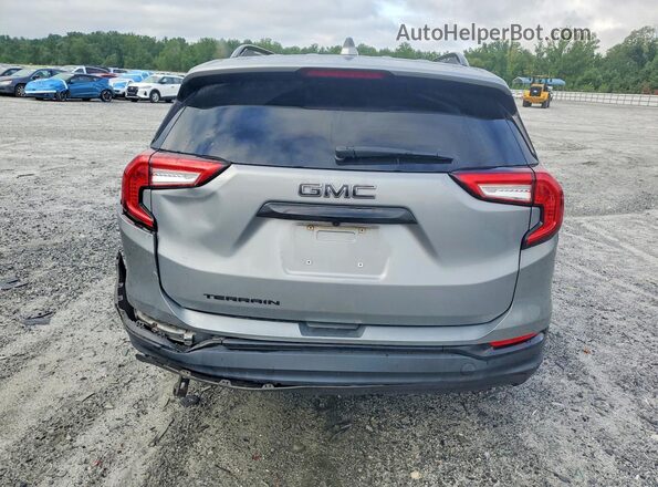 3GKALMEGXPL171851 2023 GMC TERRAIN Silver Вид ззаду