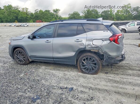 3GKALMEGXPL171851 2023 GMC TERRAIN Silver Задня ліва чверть