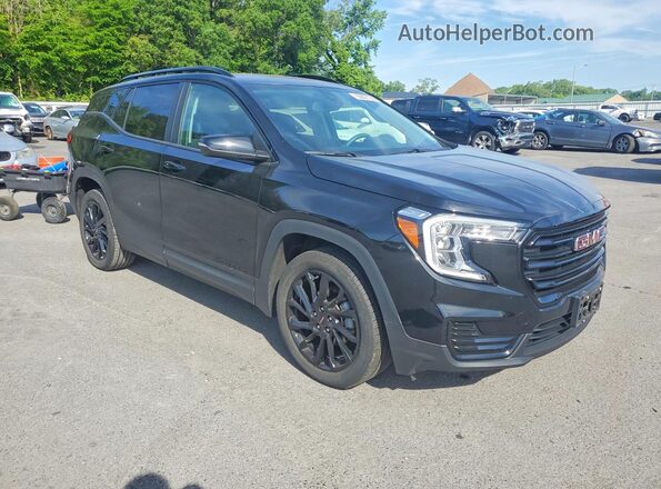 3GKALMEGXRL213941 2024 GMC TERRAIN Black Delantero derecho